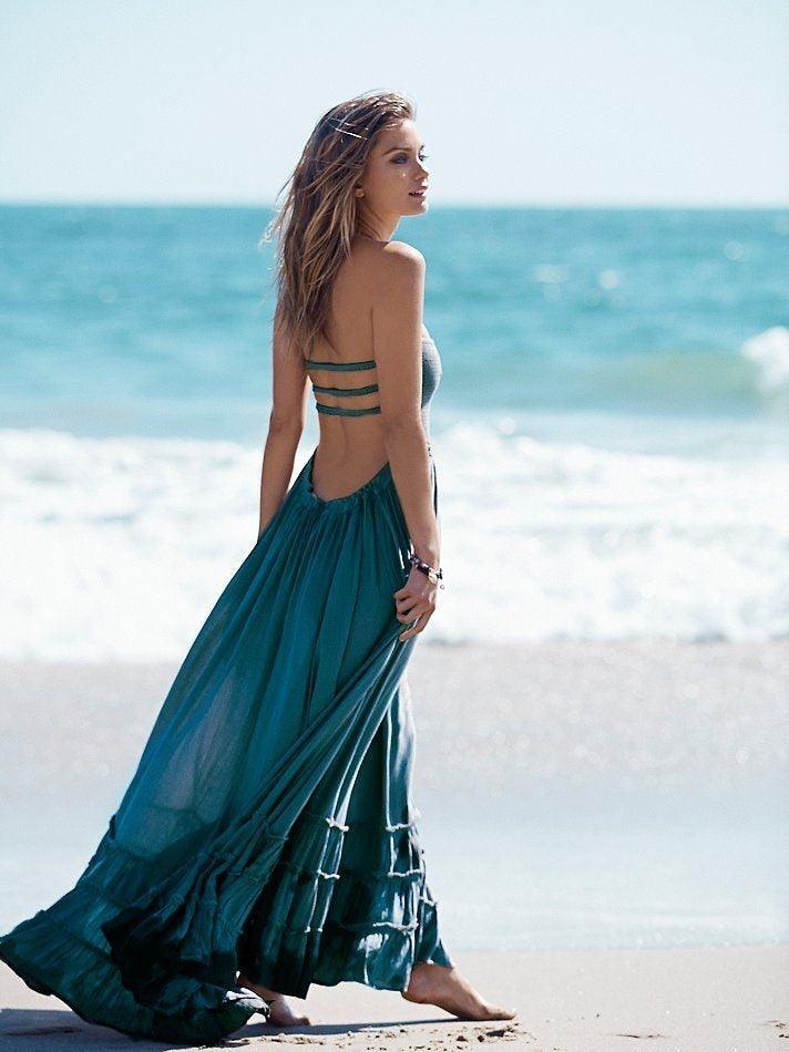 boho beach dress